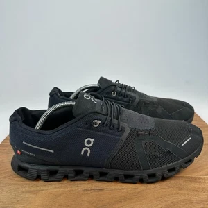 Para Hombres On Cloud 5 Negro Atlético Gimnasio Carretera Correr Tenis Zapatos Talla 11.5 M - Imagen 1 de 12
