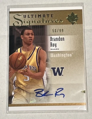Brandon Roy 2010 Upper Deck Ultimate Signatures Autograph 50/99 #S-BR - Image 1 of 3