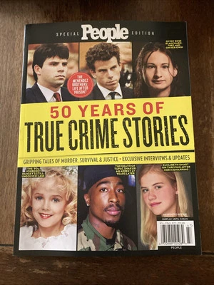 50 Years of True Crime People Magazine Special Edition 2025 Menedez Bros Tupac - Image 1 of 4