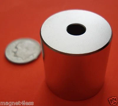 APPLIED MAGNETS (1) 1x1" Rare Earth Neodymium Ring Magnet with 1/4" Hole Grade N42