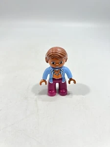 Lego Duplo MOTHER / MOM African American Black Minifigure Figure Toy - Picture 1 of 4