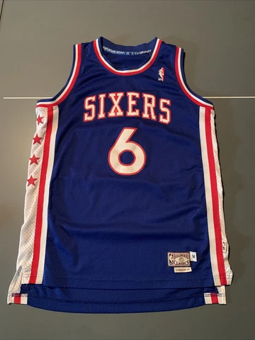 adidas hardwood classics jersey julius erving medium m +2 length nba men’s shirt Cover