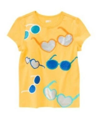 NUEVO CON ETIQUETAS CRAZY 8 VERANO AMARILLO BRILLO GAFAS DE SOL CAMISA TALLA XS 4 Foto 1 de 2