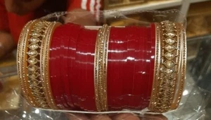 Juego de brazaletes Choora Choodra 305 1232 rojo dorado Choodra - Imagen 1 de 13