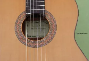 Hiszpańska gitara koncertowa 4/4 Manuel Rodriguez Mod A cedr solidny mahoniowy top! - Zdjęcie 1 z 12