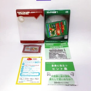 Nintendo Gameboy Advance Zelda Densetsu Legend Famicom Mini GBA Box Manual - Picture 1 of 11