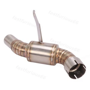 For CF-Moto CLX700 2020-2025 Motorcycle Exhaust Mid Pipe Replace Catalyst  Tube - Picture 1 of 6