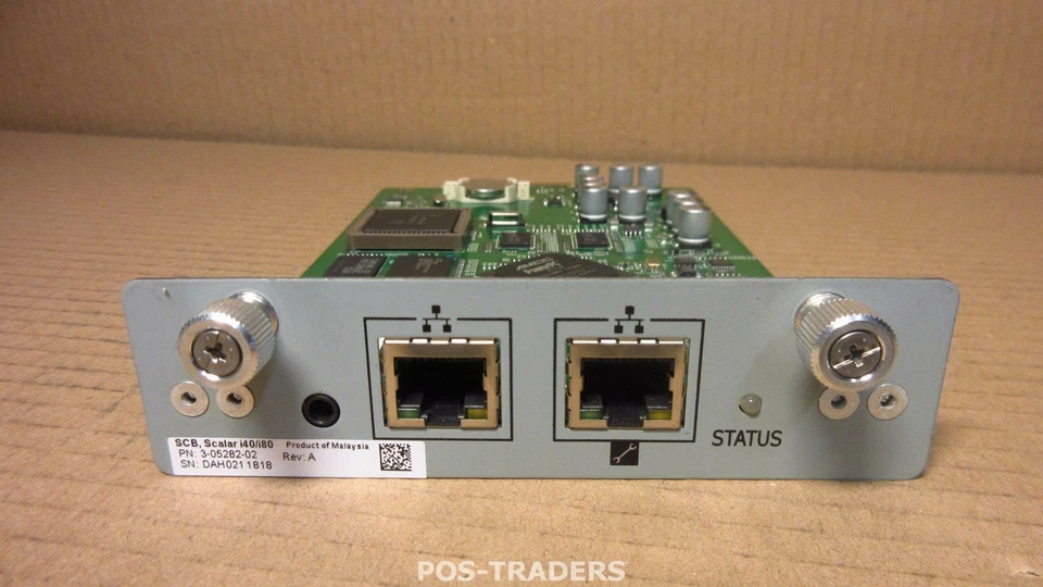 Quantum 3-05282-02 i40 i80 Library Controller Module Card PULLED FROM SCALAR I80 - Image 1 of 3