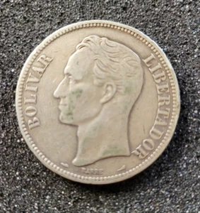 Venezuela - Bolivar - 1911 - Silver 0.8350 - Y# 22 - Picture 1 of 2