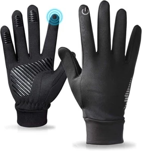 Guantes para correr de invierno OUCAM para hombres mujeres guantes con pantalla táctil talla XL - Imagen 1 de 4