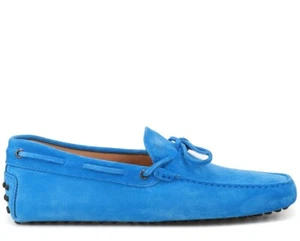TOD'S NEW LACCETTO GOMMINI LOAFERS MEN DRIVING SHOES XXM0GW05470RE0U608 - Picture 1 of 5