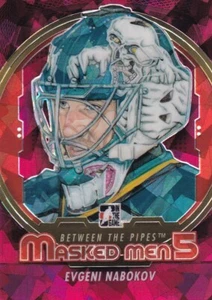 12-13 BETWEEN THE PIPES MASKED MEN 5 EVGENI NABOKOV #MM-32 NEW YORK ISLANDERS - Picture 1 of 1