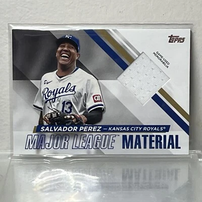 2024 Topps Update Series Salvador Perez Major League Materials #MLMU-SP - Image 1 of 4