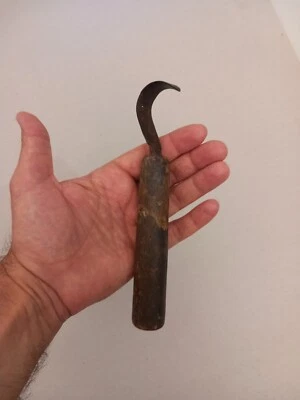 Vintage Primitive Hand Made Tool Pumpkin Deseeder Corer - Image 1 of 4