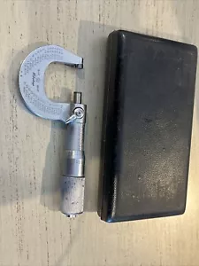 Micrometer Mitutoyo Imperial .0001” Vintage Tool in Case - Picture 1 of 8