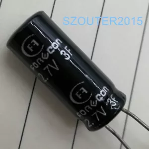 2 PIEZAS 2.7V 3F Farad Ultracondensador 2.7V3F Supercondensador NUEVO - Imagen 1 de 1