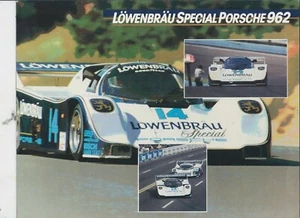 Porsche Racing Al Holbert Derek Bell Race post card 962 - Bild 1 von 4