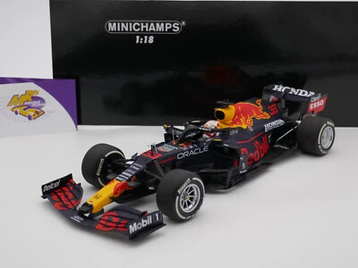 Minichamps 110210833 # Red Bull RB16B Sieger Frankreich GP 2021 Verstappen 1:18 - Bild 1 von 4