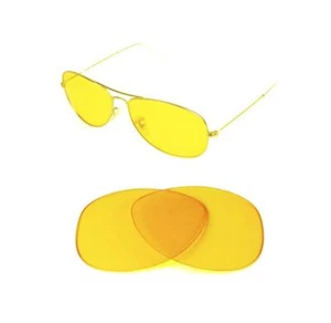 NUEVO OBJETIVO POLARIZADO PERSONALIZADO DE VISIÓN NOCTURNA AJUSTE RAY BAN RB3362 CABINA 59mm SUNGLASSE - Imagen 1 de 5