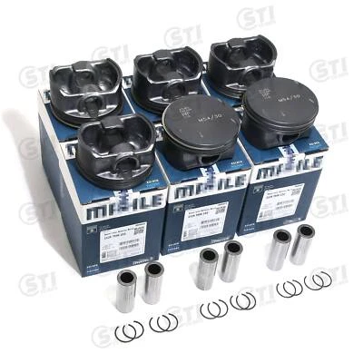 Juego de anillos de pistón MAHLE OEM Φ84mm para BMW 330Ci X3 X5 Z4 E46 E36 E85 M54B30 3.0L Foto 1 de 4
