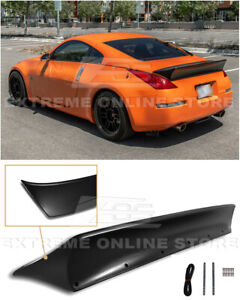 Extreme RB Style Primered Black Rear Trunk Lid Spoiler For 03-08 Nissan 350Z