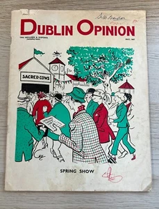 DUBLIN OPINION Juli 1967 Irland Vintage Satire Magazin Satirischer Humor - Bild 1 von 3