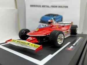 BBURAGO 16814-12 USA 1979 FERRARI F1 312 T4 WINNER USA GP #12-G.VILLENEUVE 1:18 - Picture 1 of 12