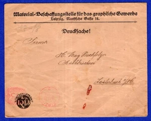 GERMANY, 1921, LOCAL COVER, MACHINE CANCEL - Picture 1 of 1