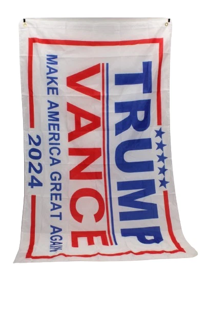 Trump Vance Flag 3' X 5' Red White and Blue 2024 FREE SHIPPING - Image 1 of 1