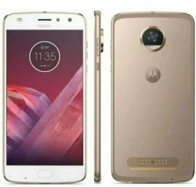 UNLOCKED Verizon Motorola XT1789 MOTO Z2 Force 4G LTE White Smart Phone - Image 1 of 4