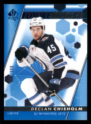 2022-23 SP Authentic Limited Blue #181 Declan Chisholm FW /399 - Image 1 of 2