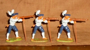 6 Landsknechte-schießend-gem. Elastolin-unbesp.-ca. 8cm-Kunststoff-Zustand 1-2 - Bild 1 von 17