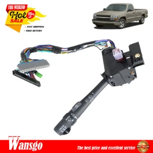 Turn Signal Cruise Switch For GMC Sierra Chevy Silverado 1500 2500 1999-2002 New - Picture 1 of 8