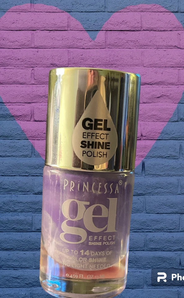 Esmalte líquido efecto gel brillo uñas * PASTEL VERANO PÚRPURA Foto 1 de 1