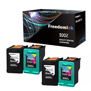 DRUCKER PATRONEN für HP 338 343 XL DeskJet 460 5740 OfficeJet 6205 6210 7210 2M - Bild 1 von 17