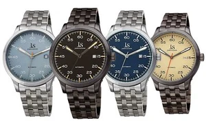 Reloj Pulsera Hombre Joshua & Sons JX149 Único Automático Fecha Acero Inoxidable - Imagen 1 de 20