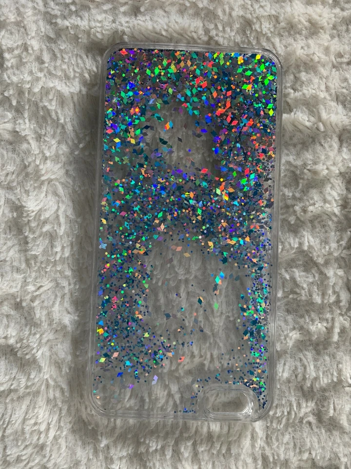 Funda transparente holográfica móvil brillante para iPhone 6 Plus/6S Plus - femenina  Foto 1 de 2