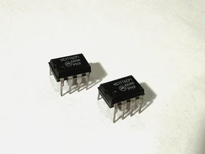 2x MC1776CP1 Motorola Micropower Programmable Operational Amplifier PDIP8 Op Amp - Picture 1 of 5