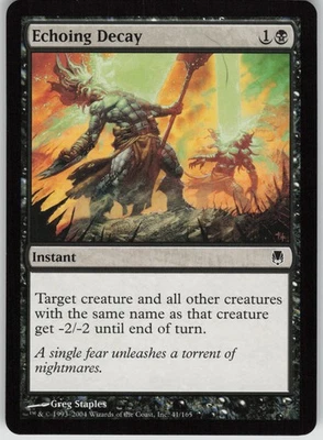 Echoing Decay C Darksteel 41 NM - Image 1 of 2