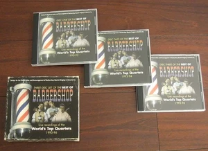 3 Disk Set 3-CD Best of Barbershop Quartet Worlds Top Quartets Live!  Sh-Boom! - Picture 1 of 2
