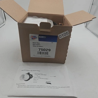 Motor soplador de climatización Four Seasons 75029 para modelos seleccionados de Mercedes-Benz 08-15 Foto 1 de 4