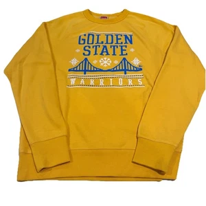 Unisex Medium Hommage Golden State Warriors Holiday Ugly Christmas Sweatshirt - Bild 1 von 7