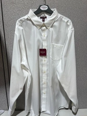 Camisa Oxford Red House Pinpoint sin planchar RH240 Color: Blanco Talla: 2XL Foto 1 de 2