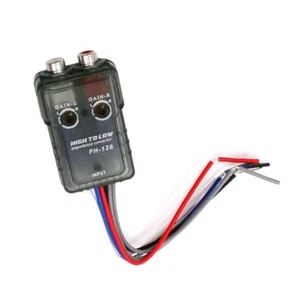 High Level Speaker to Low Level For RCA Adapter for Car Subwoofer Power Input - Picture 1 of 11