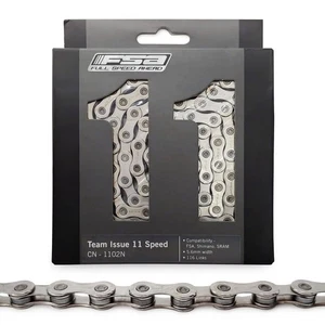 Catene bici 11 velocità FSA Team Issue strada montagna MTB colore argento - Foto 1 di 3