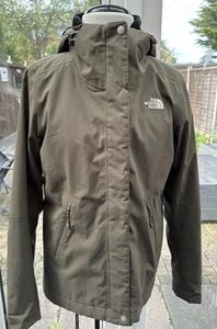 The North Face Inlux Insulated Jacket Coat Khaki Olive Green Medium M NF0A3K2J - Picture 1 of 20