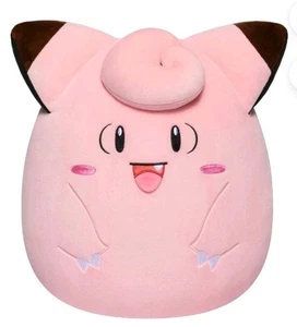Squishmallow 12 Zoll Pokémon Clefairy rosa Plüschtier NEU  - Bild 1 von 4