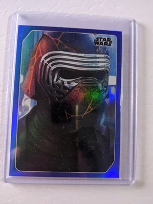 2023 Topps Star Wars Galaxy Europe Celebration Kylo Ren 47/99 #29 - Image 1 of 2