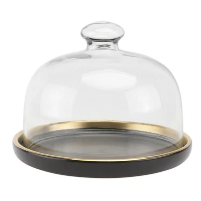  Cake Serving Set Dome with Lid Plate Cover Covers and Containers - Image 1 of 4