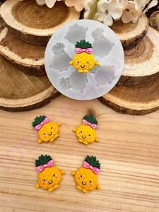 Pineapple fruit fruits handmade silicone mold for Fondant-Resin-Clay-crafts... - Picture 1 of 8